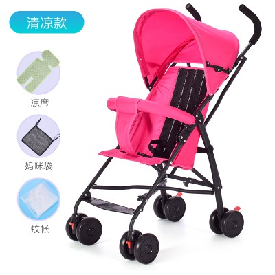 Xe đẩy siêu nhẹ xách tay xe đẩy em bé gấp đơn giản xe đẩy mini kid xe đẩy em bé 1 2 3 4 5 tuổi