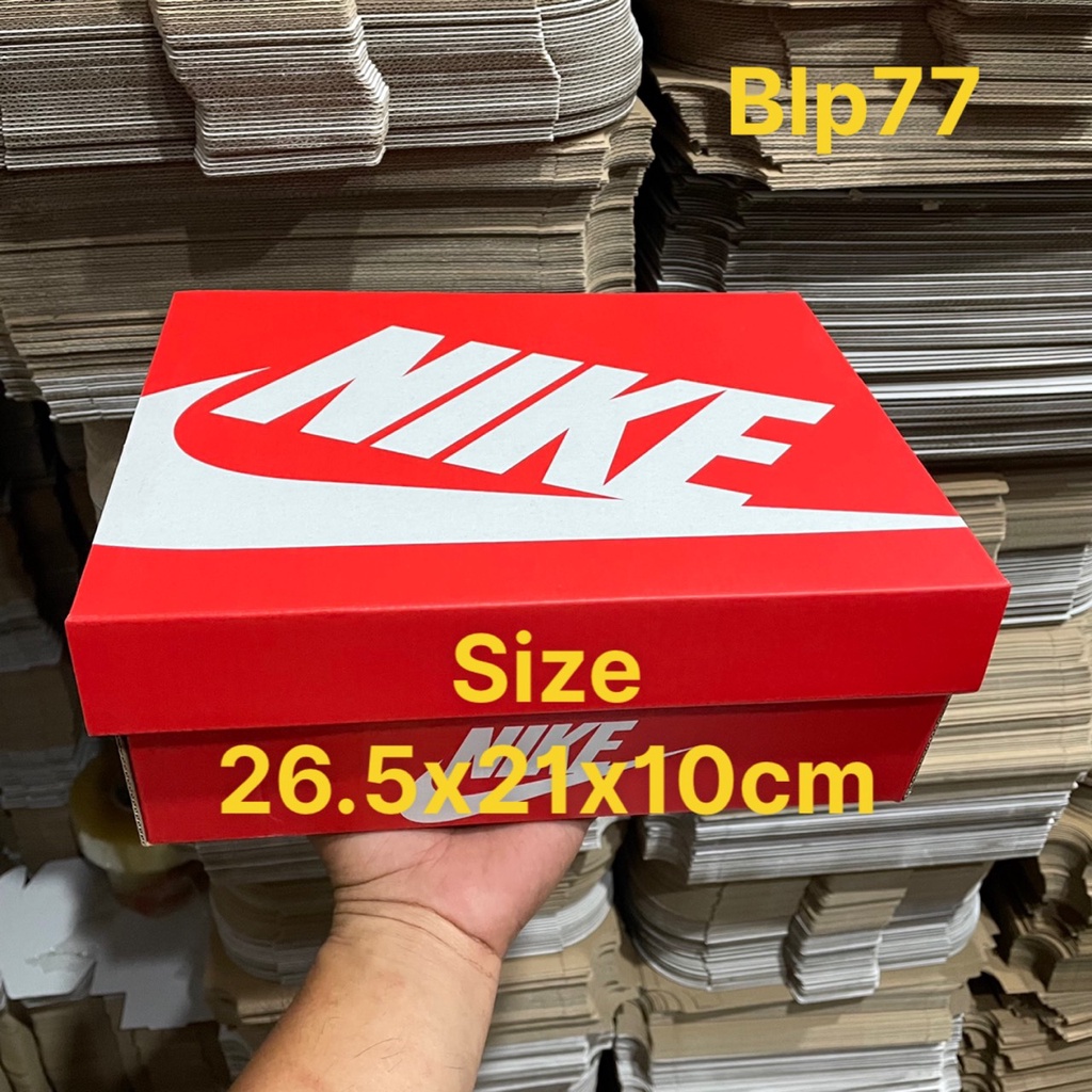 Hộp Đựng giày, dép  NIKE CHÍNH HÃNG MÀU ĐỎ NHIỀU SIZE