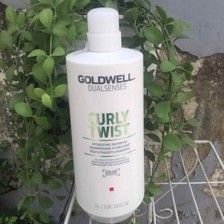 [HÀNG CHÍNH HÃNG] Gội dưỡng tóc xoăn Goldwell Curly Twist Shampoo 1000ml