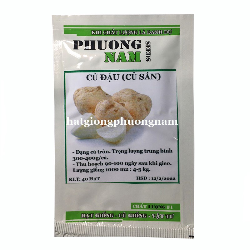 40H - HẠT GIỐNG CỦ ĐẬU(CỦ SẮN)