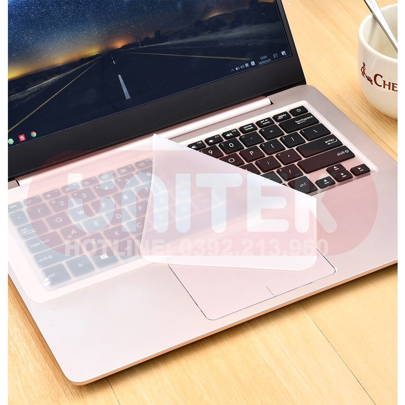 Miếng Lót Silicon Chống bụi, Chống Thấm, Bảo Vệ Bàn Phím Cho Laptop, Macbook 15inch