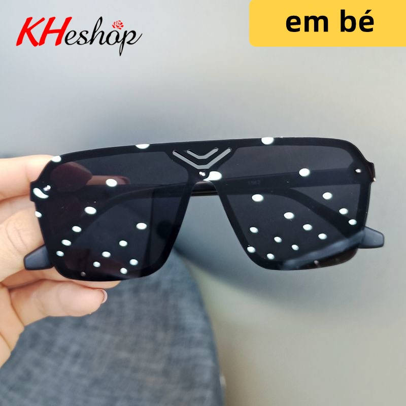 Mắt kính thời trang cho bé 2-9 tuổi, gọng titan , chống tia UV400, kính râm cho bé mã Y1562