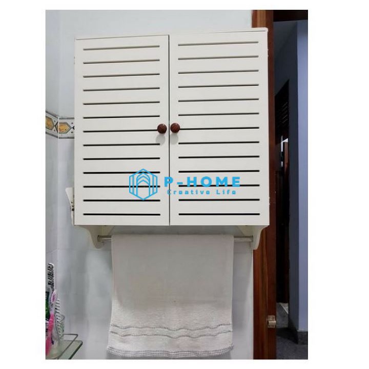 Tủ nhà tắm treo 2 cánh P-HOME | BigBuy360 - bigbuy360.vn
