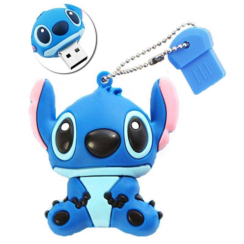 Thẻ nhớ USB 4GB 8GB 16GB 32GB 64GB hình nhân vật Stitch đáng yêu tiện dụng