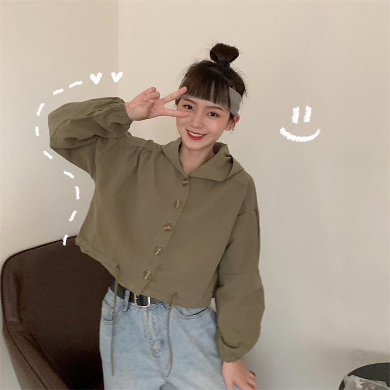 【ZHELIHANGFEI】Áo Khoác Cardigan Có Mũ Chống Nắng Cao Cấp Thời Trang