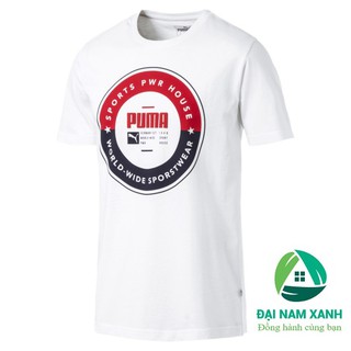 Áo thun nam PUMA SP Execution Tee (màu White) - Hàng size châu Âu