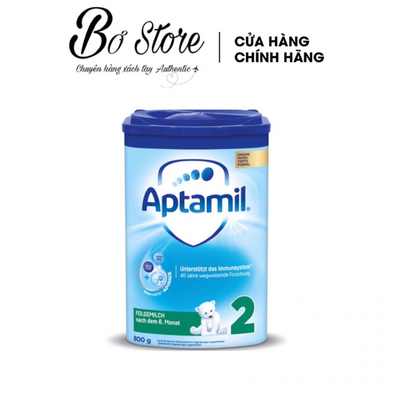 [NỘI ĐỊA ĐỨC] Sữa Công Thức Aptamil Nội Địa Đức Xanh Cao 800g