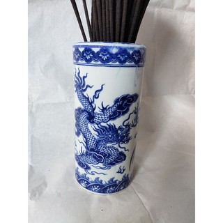 Ống nhang, gốm sứ Bát Tràng
