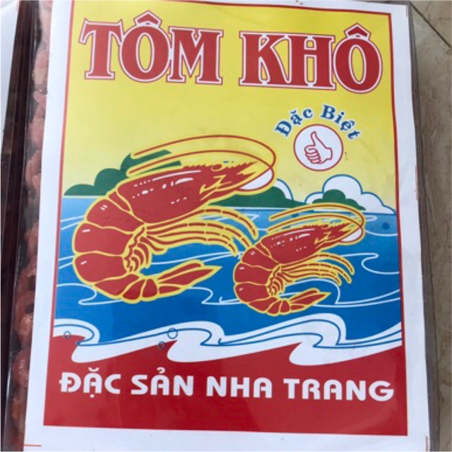 Tôm khô [100gr size trung] dùng nấu canh bún riêu - KHÔ TÔM - TÔM KHÔ BÓC NÕN - TÔM ĐẤT