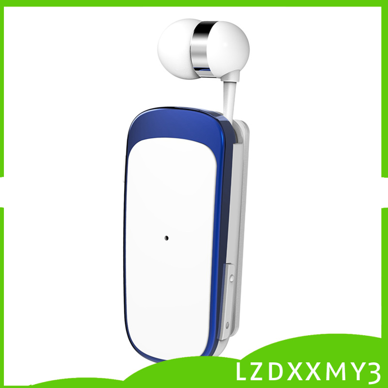 Tai Nghe Bluetooth Cài Áo K52 Có Dây Rút