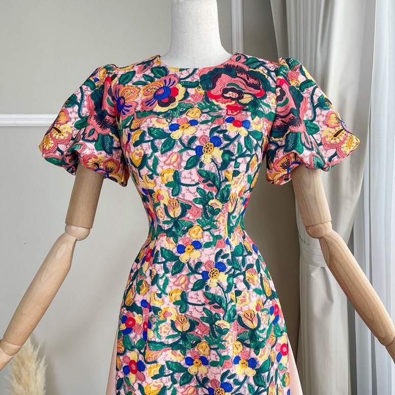 Áo Dài Đi Chơi LABELLE Size M TKCC160