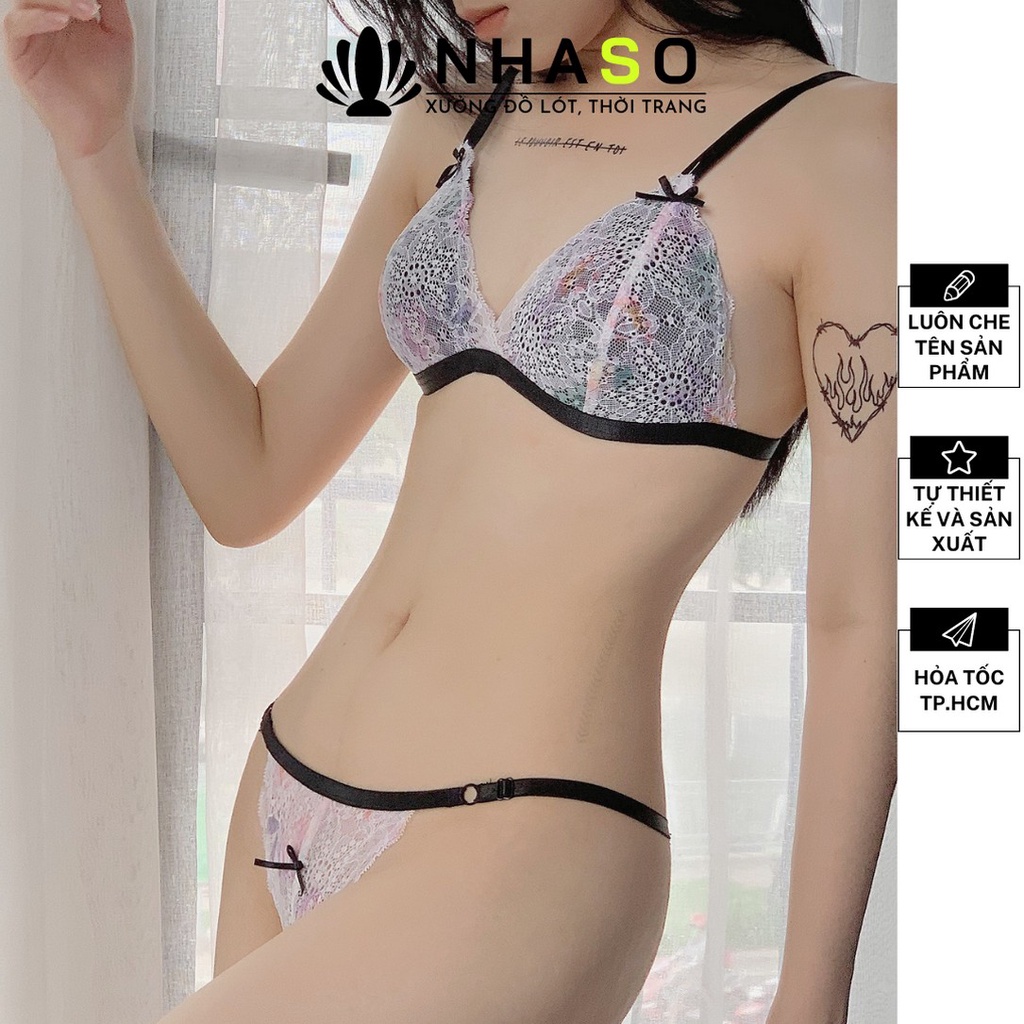 Quần lót lọt khe ren sexy🔥QL46 họa tiết 9 màu mẫu T gợi cảm Nhà Sò