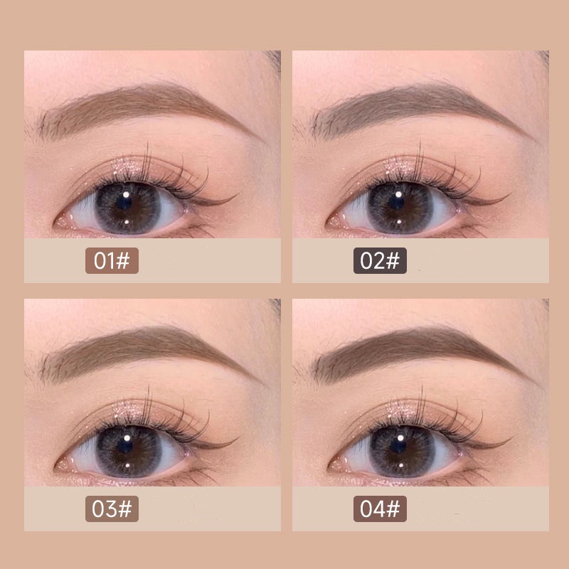 Gel HERORANGE Chải Lông Mày Lâu Trôi Chống Thấm Nước 4 Màu