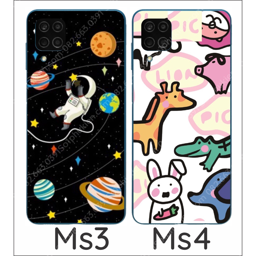 Ốp lưng Samsung A12 / A22 dẻo in hình mẫu dễ thương