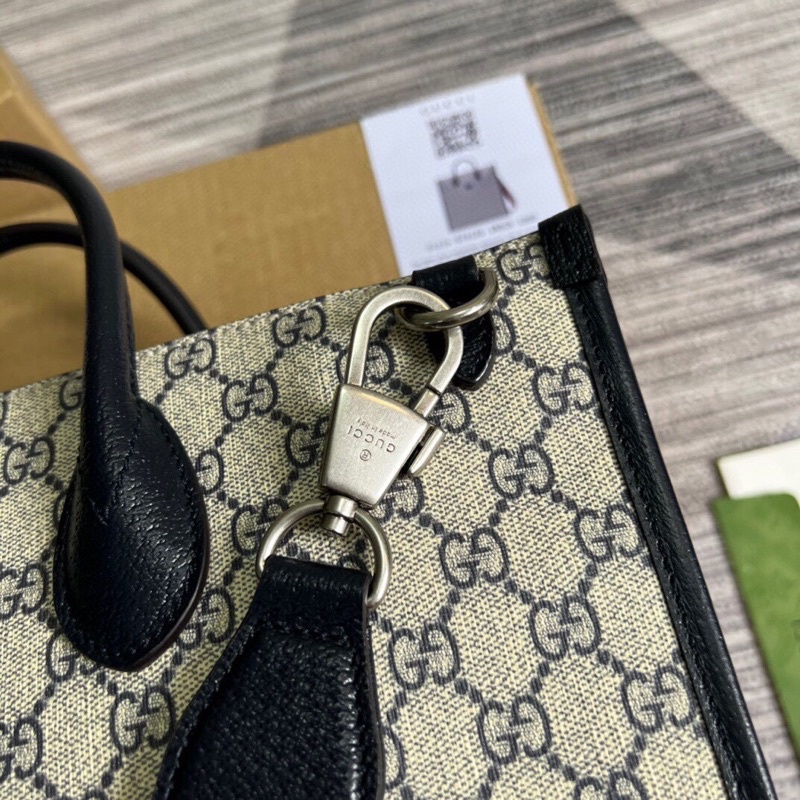 Túi xách Gúcci tote sz 36x38,5 chất da nhập khẩu