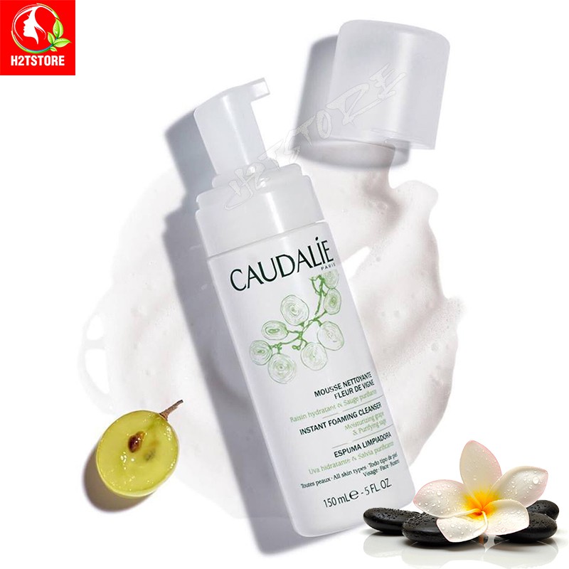 Sữa Rửa Mặt Tạo Bọt Caudalie Instant Foaming Cleanser Pháp 150ml