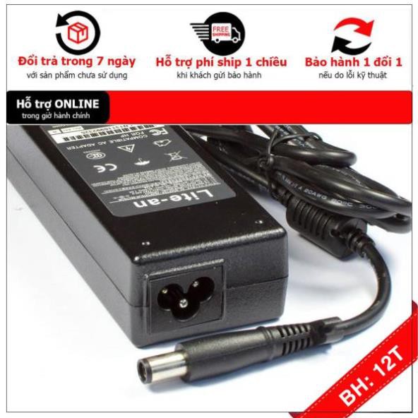 [BH12TH] [- Sạc Laptop HP Elitebook 8460p 8560p 8570p 19v 4.74A 90W ZIN