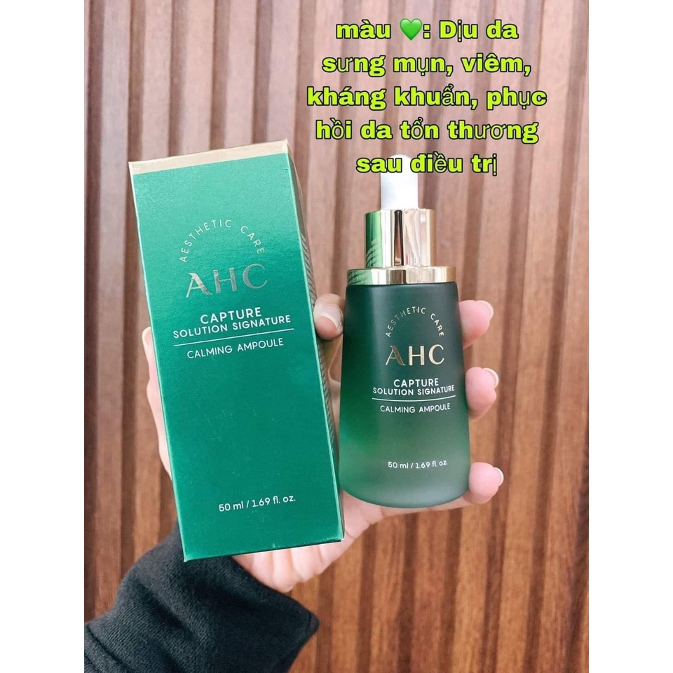 TINH CHẤT AHC AMPOULE CAPTURE SOLUTION SIGNATURE PHIÊN BẢN MỚI NHẤT 2022