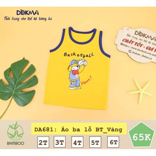 Áo ba lỗ bé trai Dokma (2-6Y)