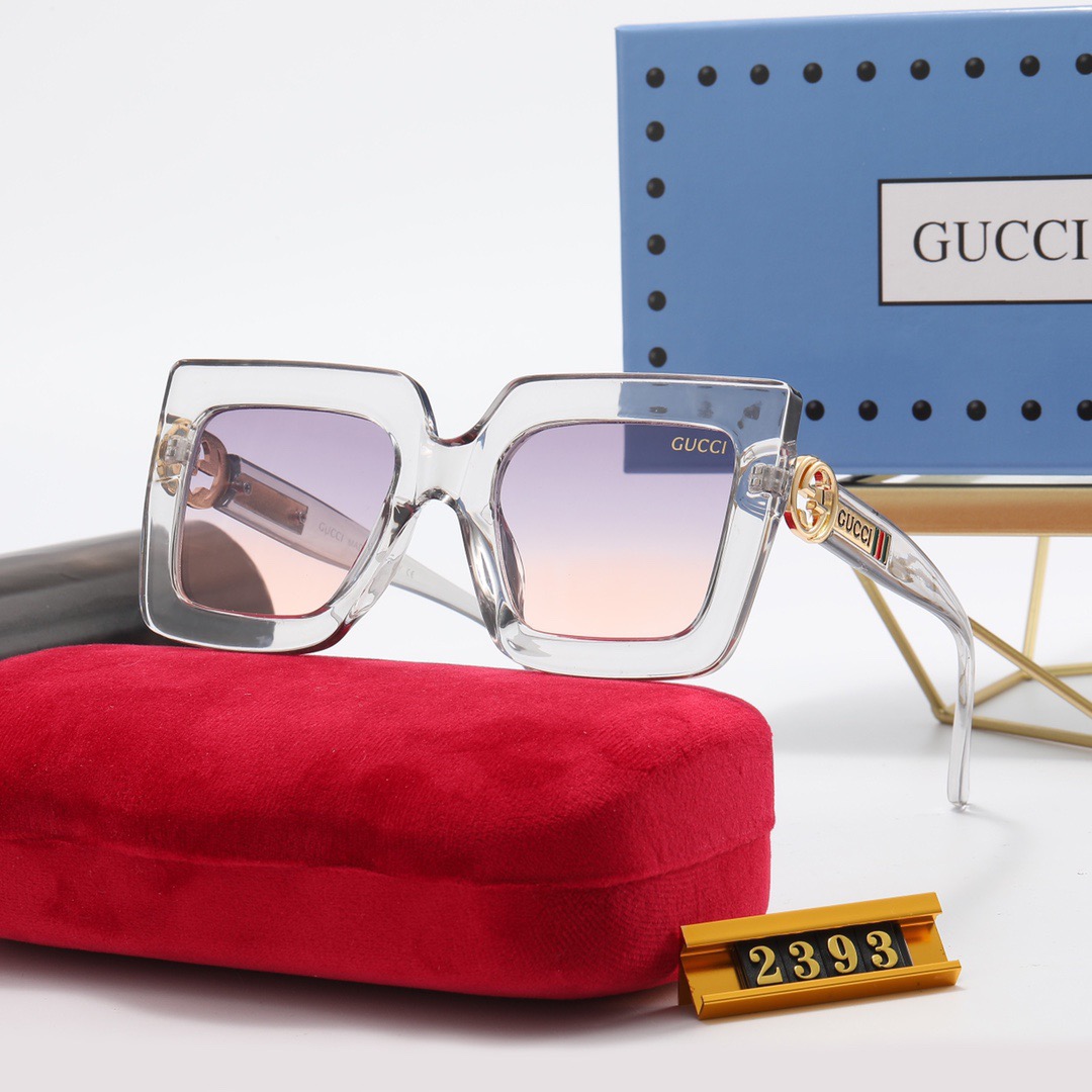 Gucci_ Kính râm 2021 Thời trang Hàn Quốc mới Kính râm phân cực nam và nữ Cặp đôi hợp thời trang Du lịch ngoài trời Kính râm lái xe thời trang Ngôi sao đường phố Chụp ảnh Wild Anti-UV Kính râm