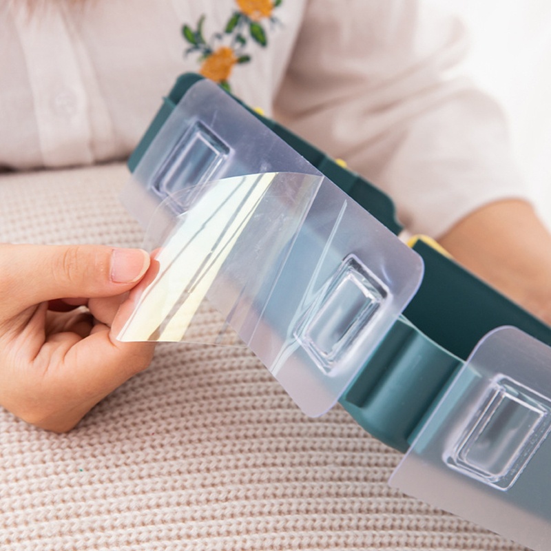 Giá Đỡ Dầu Gội Gắn Góc Tường Tiện Dụng Cho Phòng Tắm / Nhà Bếp