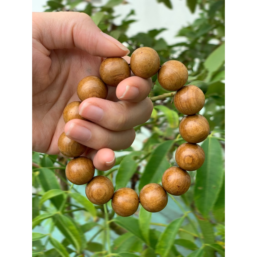vòng đeo tay gỗ bách xanh 14 ly 16 ly
