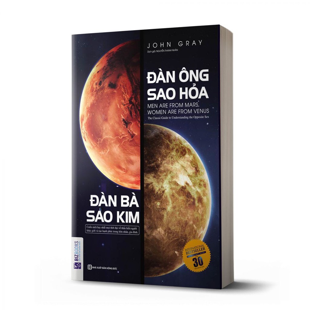 Sách - Đàn Ông Sao Hỏa Đàn Bà Sao Kim