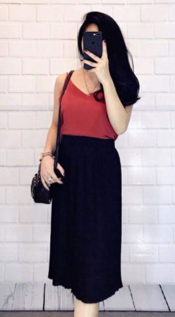 ÁO 2 DÂY TIM VẢI VOAN