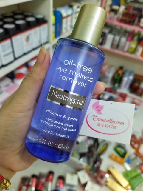 Tẩy trang Neutrogena oil free eye make upremover