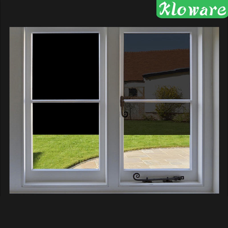 Miếng Dán Cửa Kính Bảo Vệ Riêng Tư Màu Đen Sáng Bóng 100%