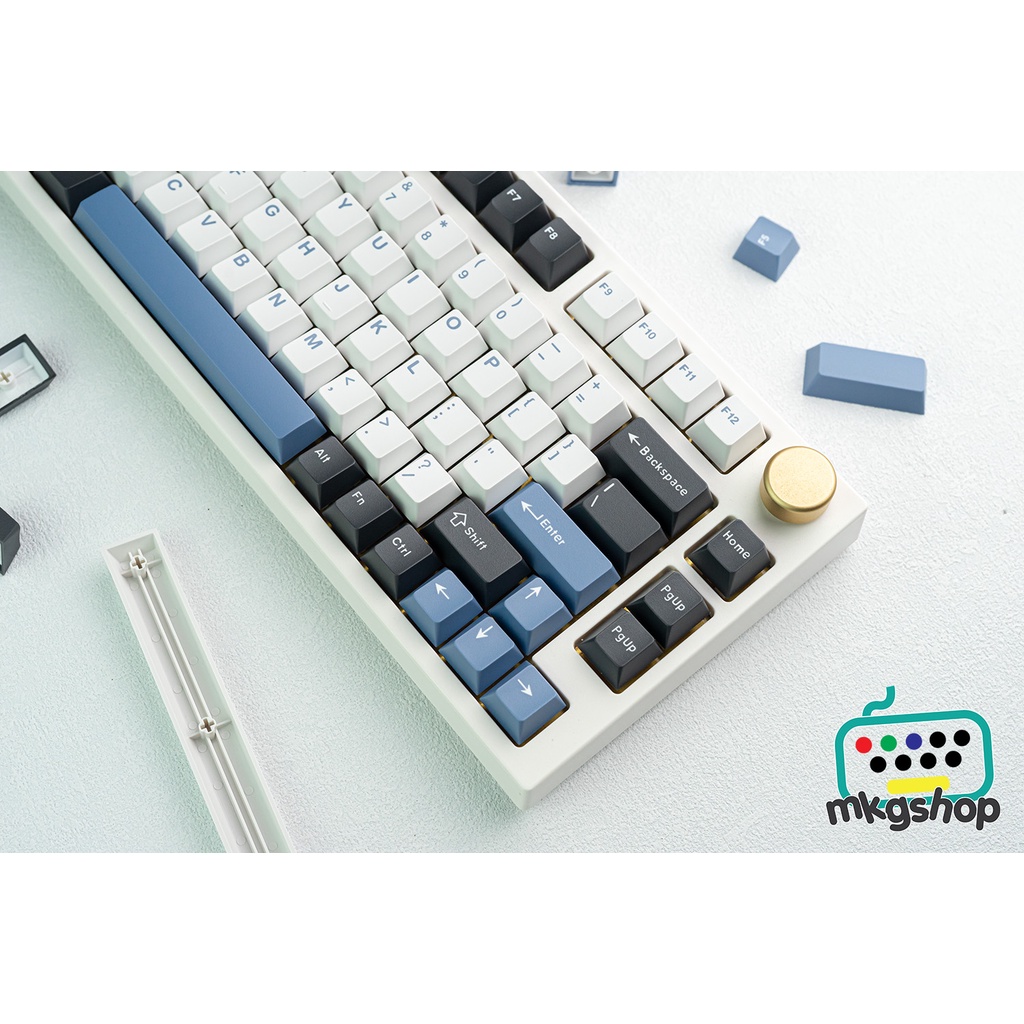 Keycap GMK Arctic v2 clone, nhựa doubleshot, 170 nút bàn phím cơ, cherry profile
