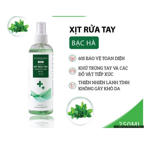 Nước Rửa Tay khô 100ml Kháng Khuẩn Hapicare plus thơm dịu mát an toàn cho