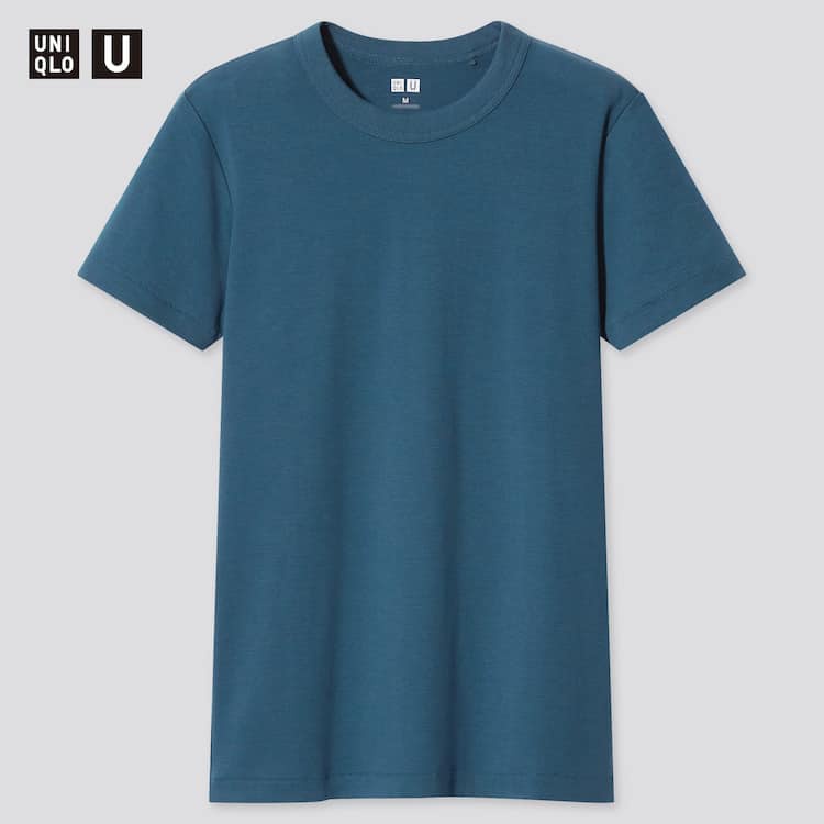 - Áo phông nữ cổ tròn ngắn tay dòng U - Crew neck T Shirt