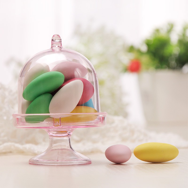 Storage Transparent Plastic Cake Tray DIY Candy Box