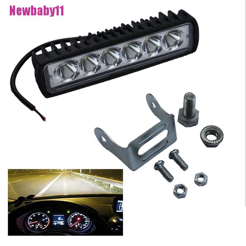 Thanh Đèn Led 6 Bóng 6inch 18w 11v Cho Xe Hơi