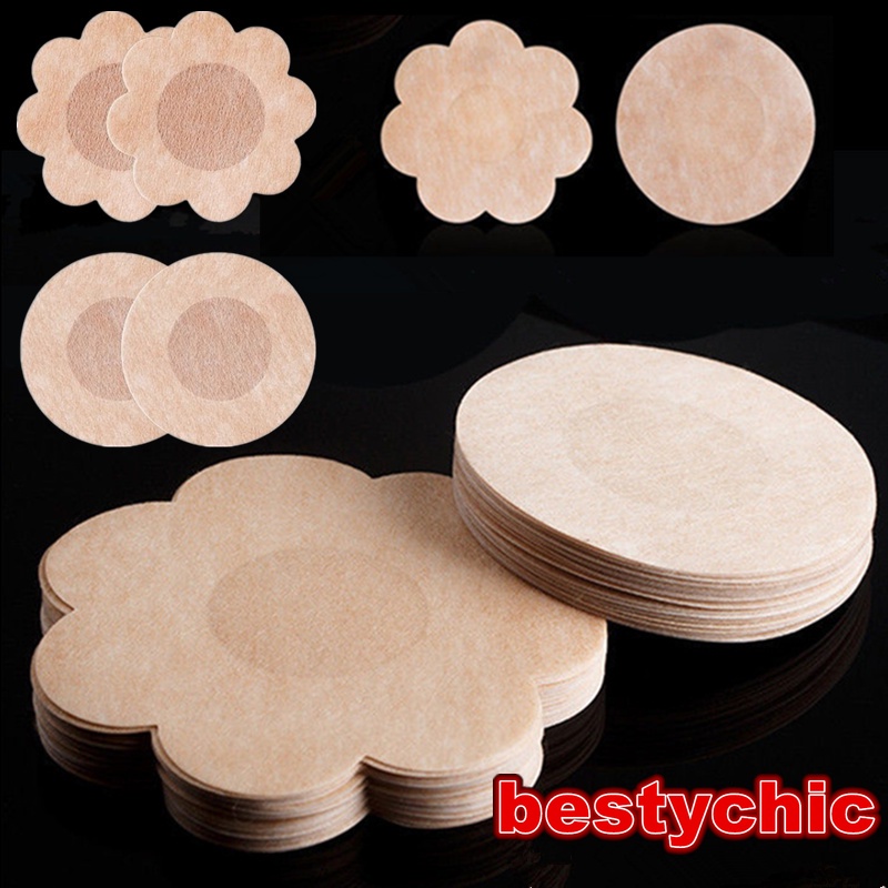 Set 1 Cặp Miếng Dán Ngực Tàng Hình Thoáng Khí Cho Nữ Ốp