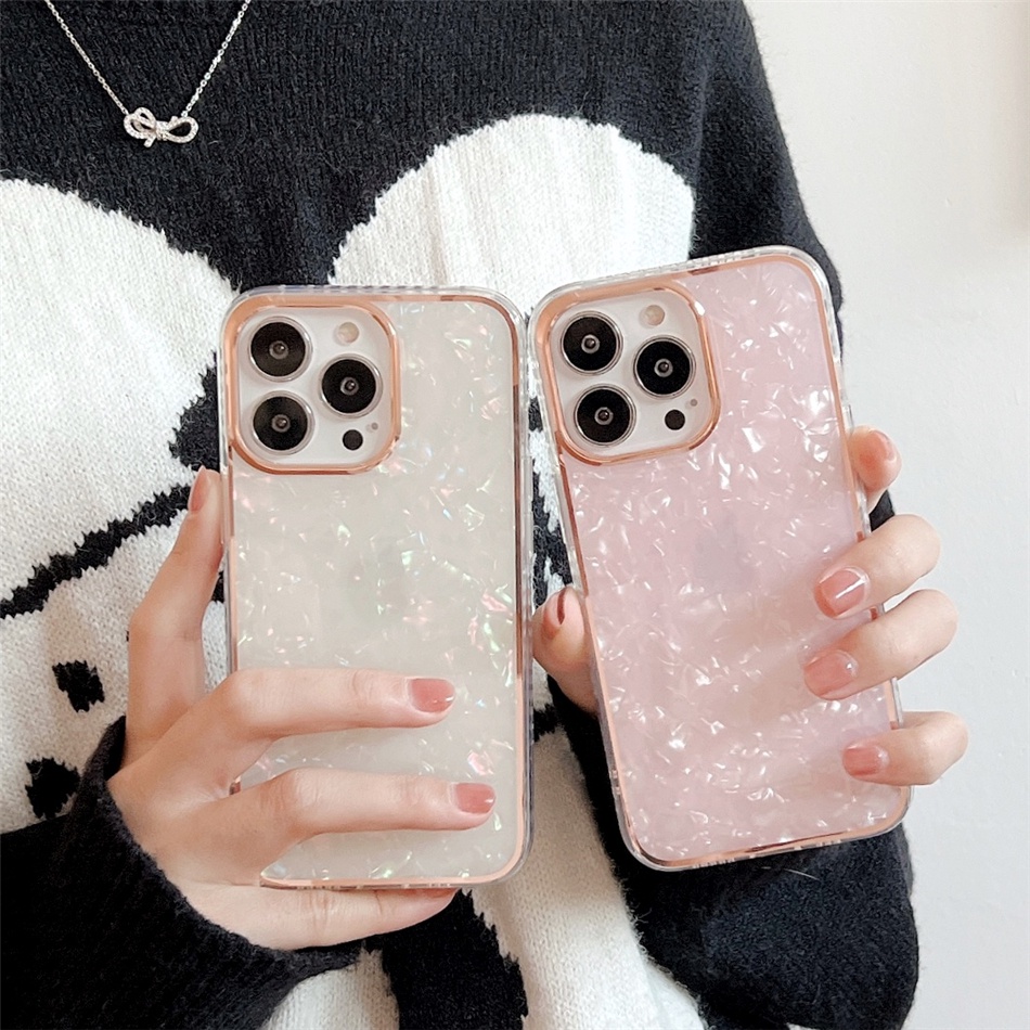 Ốp Điện Thoại Phối Kim Tuyến Sang Trọng Chống Sốc Cho iPhone 13 12 11 Pro Max XR XS Max X 7 8 Plus SE 2020