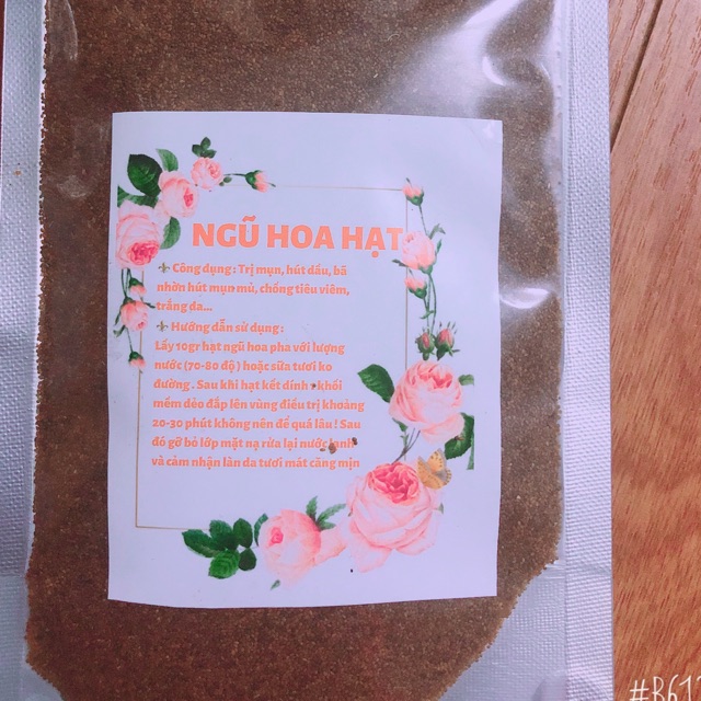 Mặt nạ ngũ hoa hạt (túi nhỏ 100g)