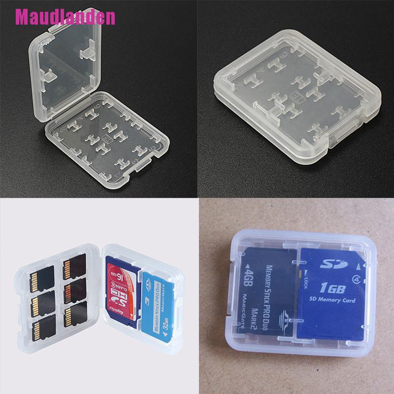 Hộp Đựng Thẻ Nhớ 8 Ngăn Tiện Dụng | BigBuy360 - bigbuy360.vn