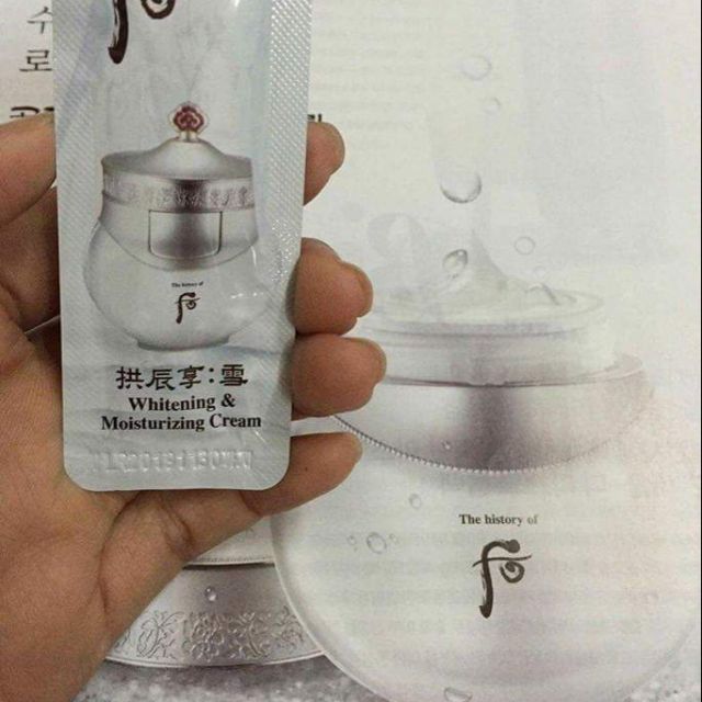 Kem dưỡng trắng da whoo