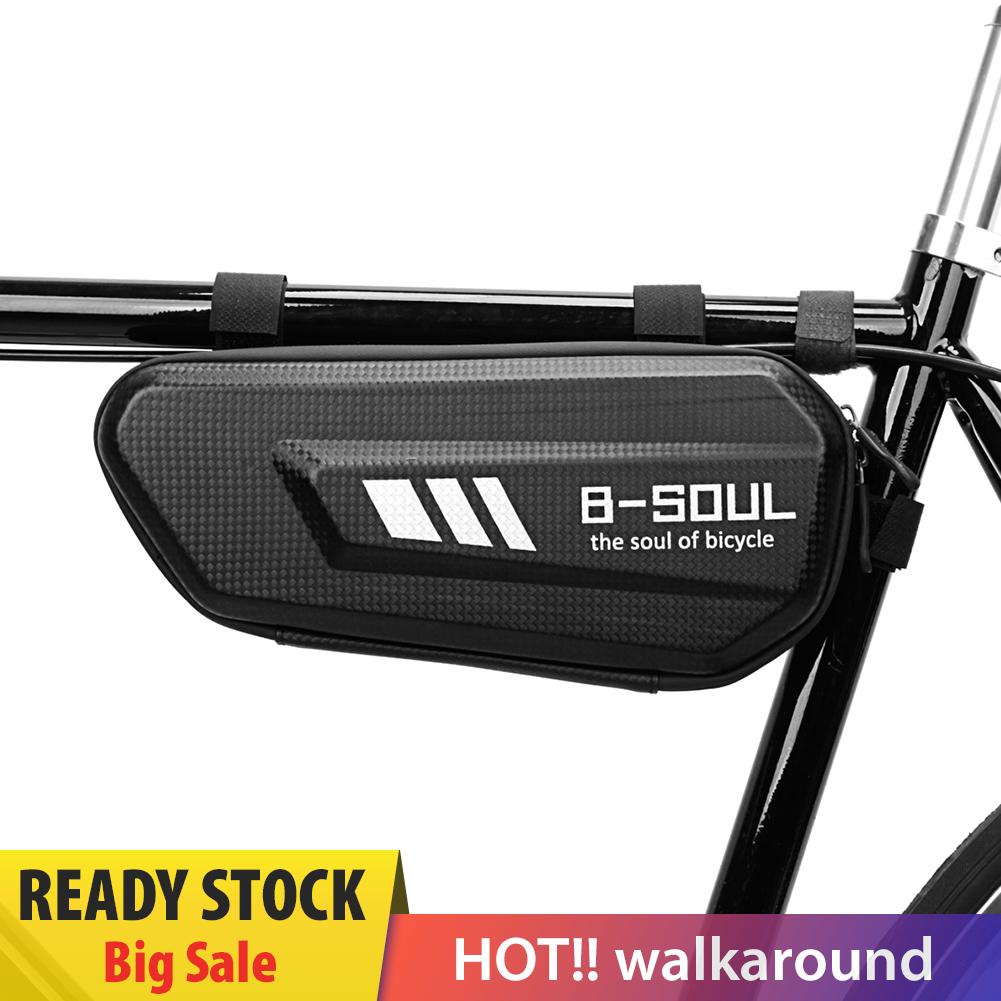 B-soul Túi Tam Giác Vỏ Cứng Chống Thấm Nước Gắn Trên Xe Đạp Leo Núi