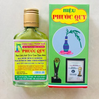 DẦU TRÀM NGUYÊN CHẤT PHƯỚC QUY 100ML