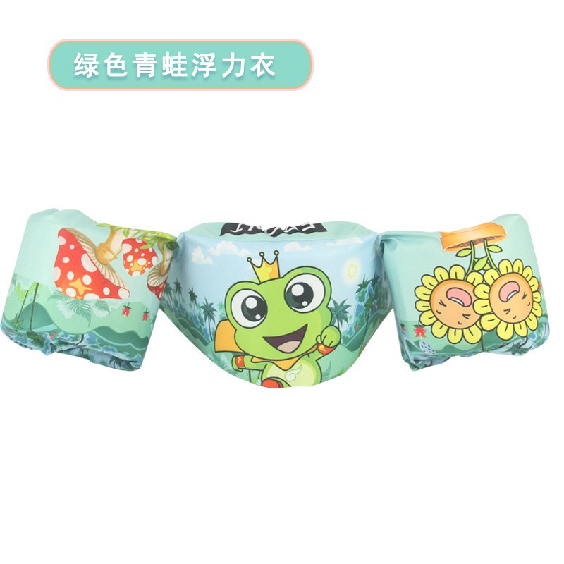 Phao Tập Bơi Liền Thân Và Tay, Đỡ Ngực Cho Bé Cao Cấp Size 3-6 Tuổi (14-25kg)