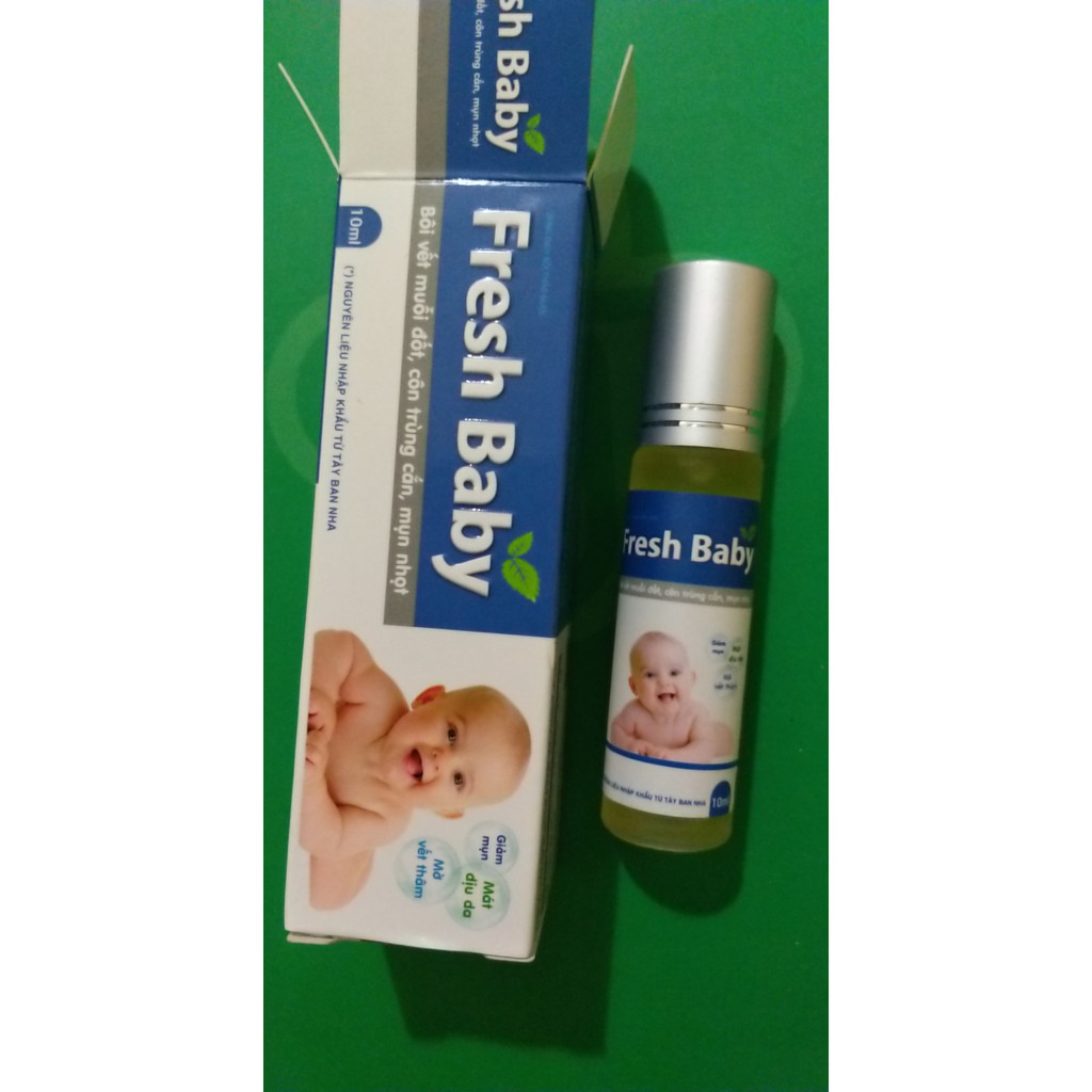 lăn trị muỗi đốt côn trùng cắn fresh baby