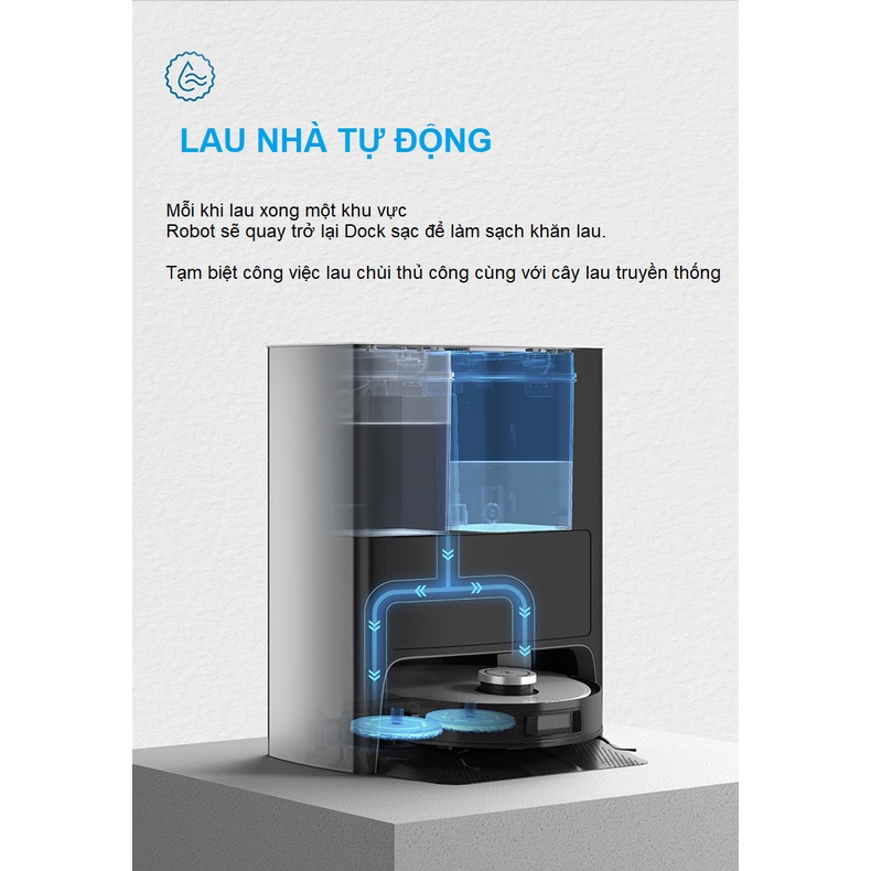ROBOT hút bụi lau nhà Ecovacs Deebot X1 OMNI 2022 - PP Chính hãng mới 100%