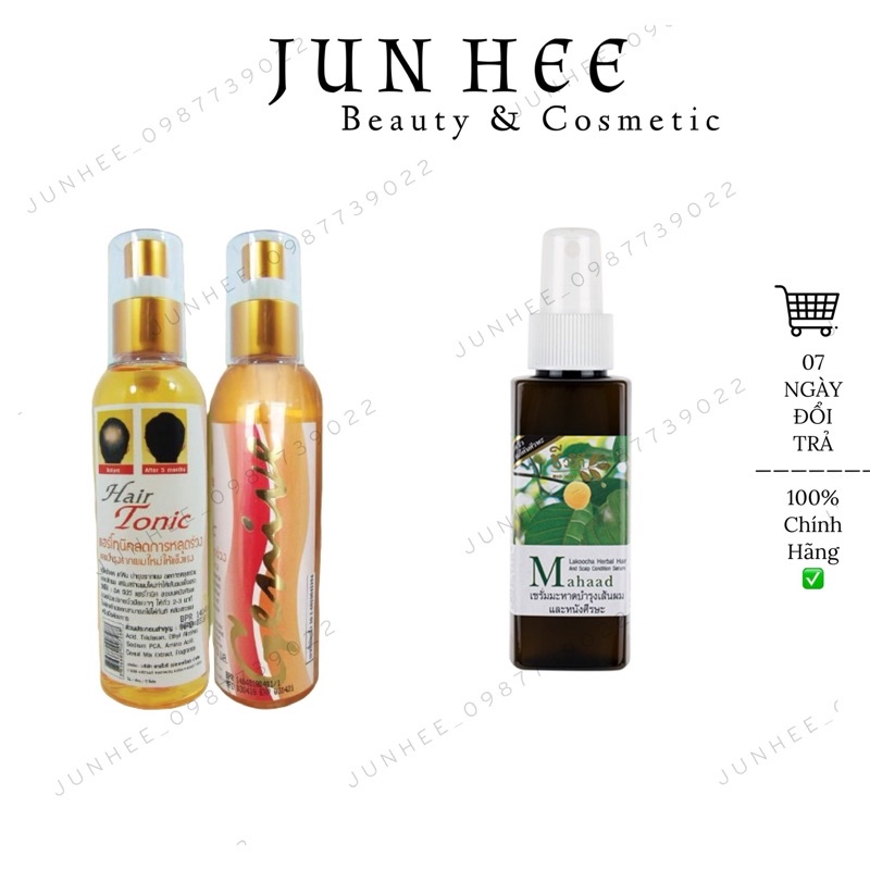[ HCM SỈ ] Xịt mọc tóc MAHAAD GENIVE HAIR TONIC THAILAND CHÍNH HÃNG