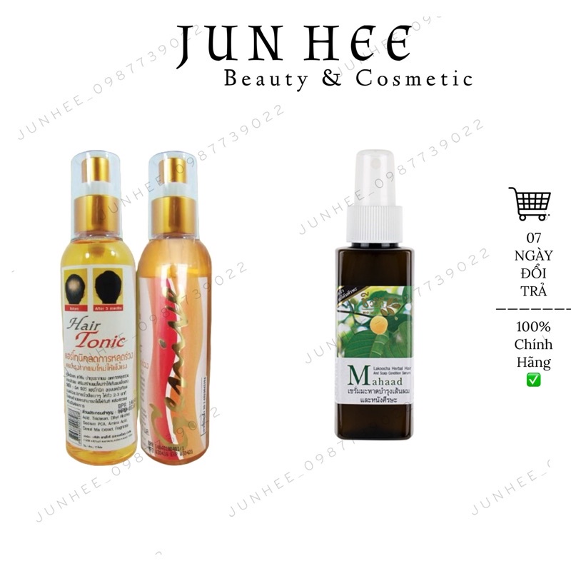 Xịt mọc tóc MAHAAD GENIVE HAIR TONIC THAILAND CHÍNH HÃNG