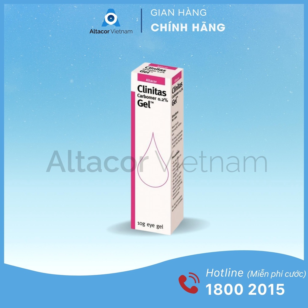 Gel Tra Mắt Clinitas Gel ® 0.2 %