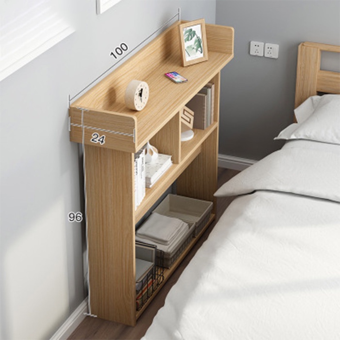 Kệ để phòng ngủ tiện ích cao cấp 100cm Kệ góc đa năng sang trọng DH-BGK2071