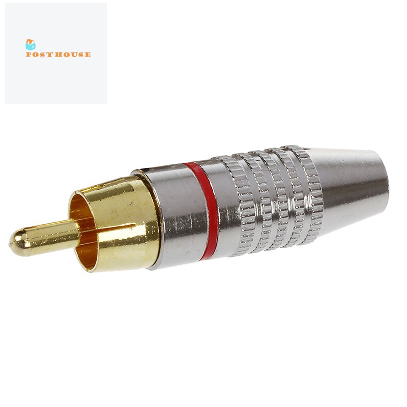 Bộ 2 Đầu Nối Dây Cáp Rca